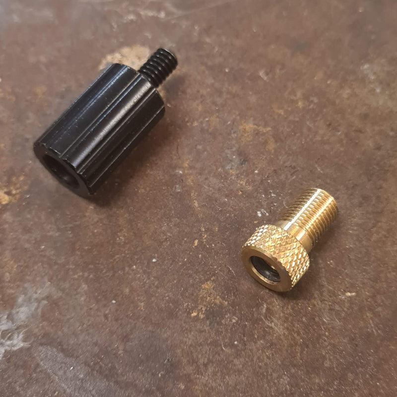 HI FLOW TUBELESS VALVE SCREW-ON ADAPTERS